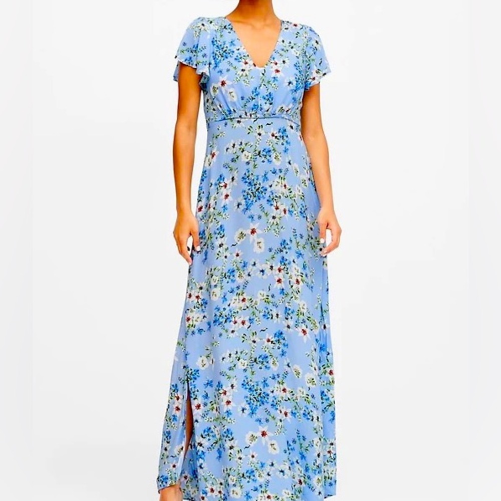 Banana Republic Floral Maxi Dress